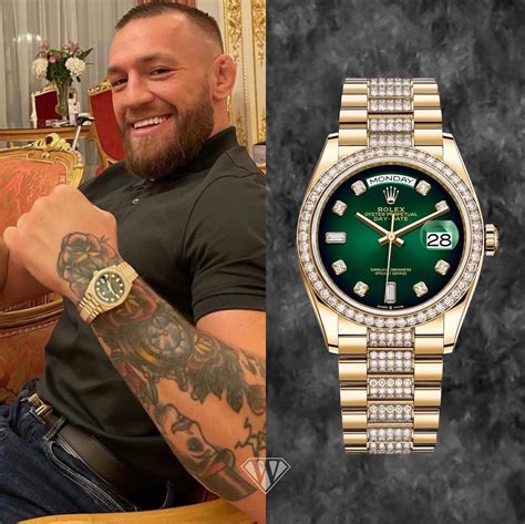 conor mcgregor rolex day date|patek philippe conor mcgregor.